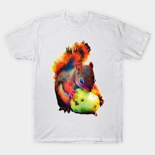 Apple Squirrel T-Shirt